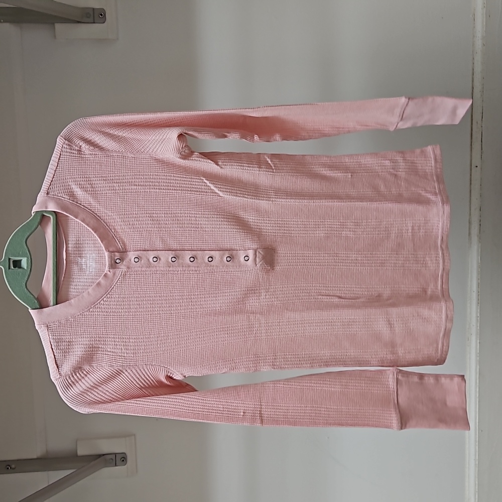 Pink Aerie long sleeve shirt, size XS,  $20